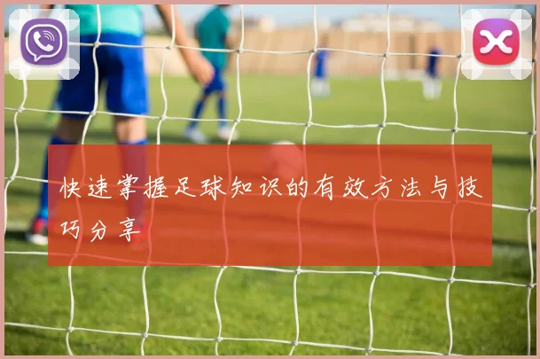 快速掌握足球知识的有效方法与技巧分享